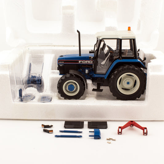Imber Models Ford 6640 SLE 4WD 1:32 Scale Tractor & Linkages IMB003 Mint & Boxed