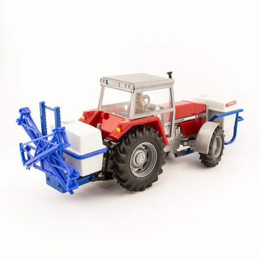 Britains 9607 Massey Ferguson MF 3680 Tractor & Crop Sprayer 1:32,  Mint & Boxed