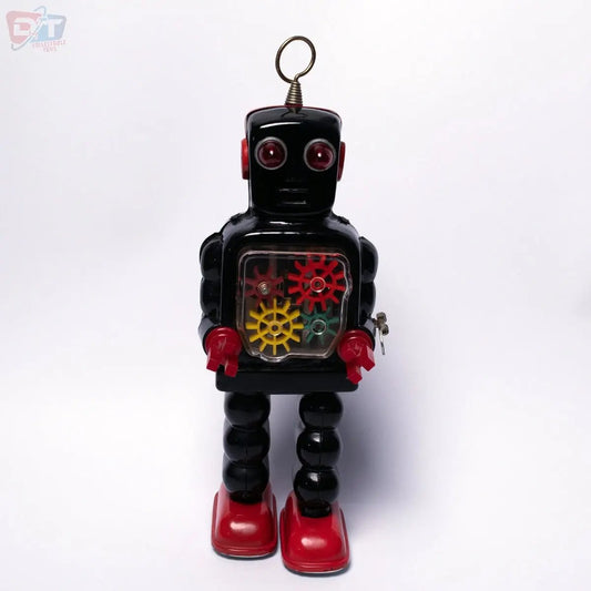 Vintage 1967 KO Yoshiya High Wheel 4 Gear Robot Near Mint Working Condition Robots & Space Toys Picture 1