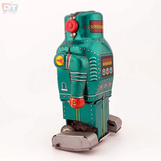 Vintage 1968 Noguchi Mechanical MIGHTY ROBOT With Spark In Working Condition Picture 3