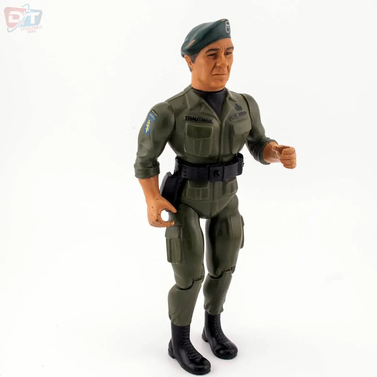 Vintage Coleco Rambo COLONEL TRAUTMAN 1985 Basic Series Excellent Action Figure Picture 6