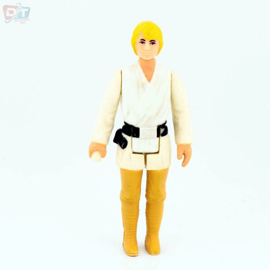 Vintage Kenner Star Wars Luke Skywalker Farm Boy 1977 China R/Bar Action Figure Picture 1