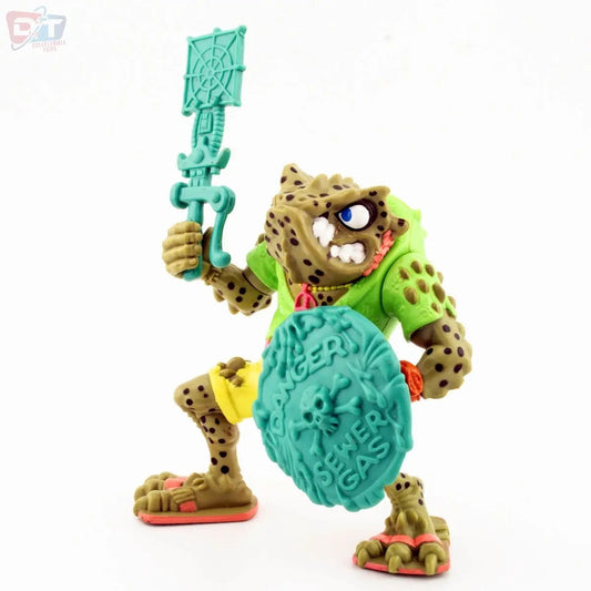 Vintage TMNT Napoleon Bonafrog 1990 Playmates Teenage Mutant Ninja Turtles Figure Picture 3
