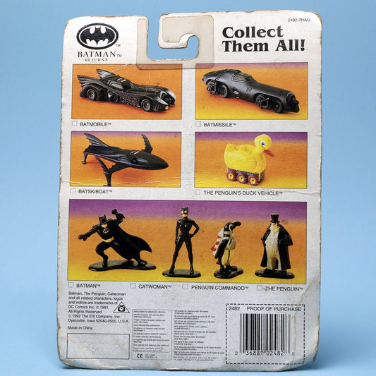 Batman Returns PENGUIN COMMANDO Vintage 1992 ERTL Die - Cast Metal MOC - DT Collectable Toys