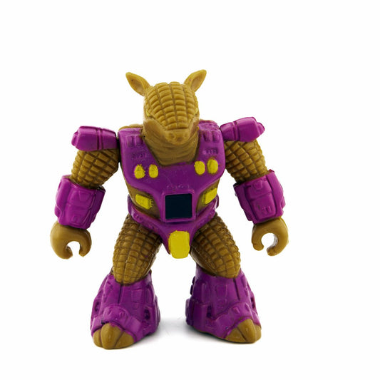 BATTLE BEASTS ARMOURED ARMADILLO #30 WITH RUB HASBRO TAKARA 1987 VINTAGE RARE - DT Collectable Toys