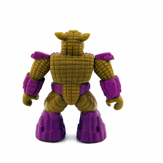 BATTLE BEASTS ARMOURED ARMADILLO #30 WITH RUB HASBRO TAKARA 1987 VINTAGE RARE - DT Collectable Toys