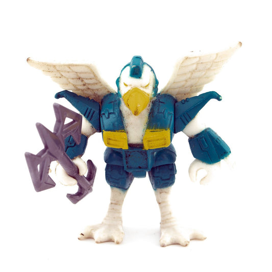 BATTLE BEASTS COLONEL BIRD #4 WITH WEAPON HASBRO TAKARA 1987 VINTAGE RARE - DT Collectable Toys