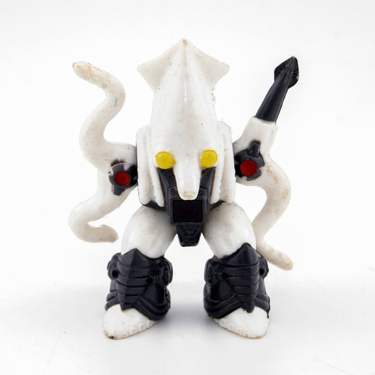 BATTLE BEASTS CUTTHROAT CUTTLEFISH #43 + RUB HASBRO TAKARA 1987 VINTAGE - DT Collectable Toys