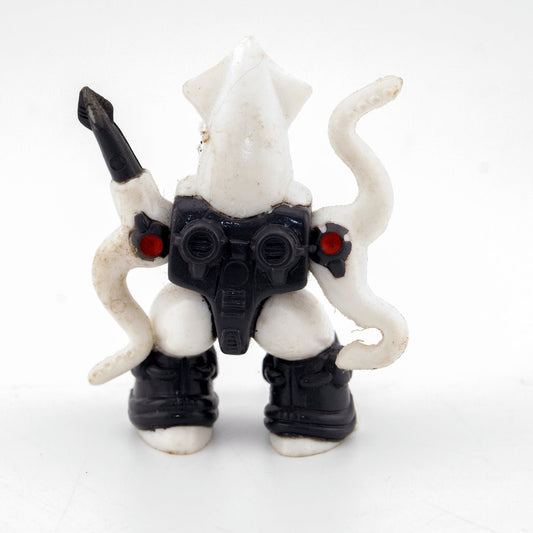 BATTLE BEASTS CUTTHROAT CUTTLEFISH #43 + RUB HASBRO TAKARA 1987 VINTAGE - DT Collectable Toys