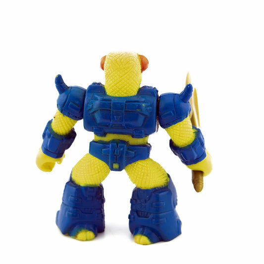 BATTLE BEASTS DELTA CHAMELEON #34 + WEAPON & RUB HASBRO TAKARA 1987 VINTAGE RARE - DT Collectable Toys