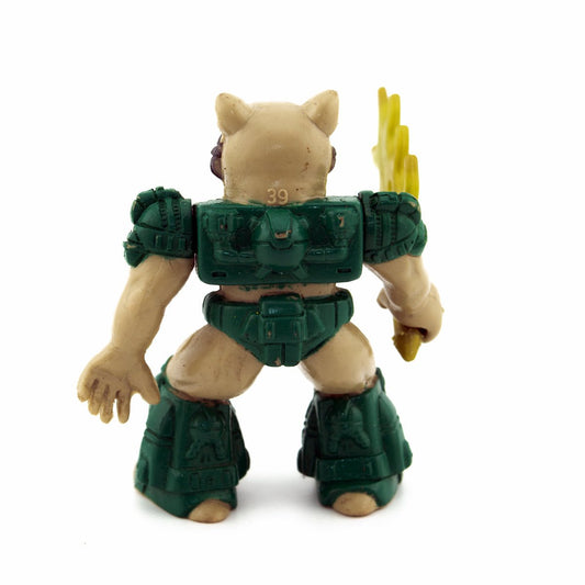 BATTLE BEASTS DRAGOON RACOON #39 + WEAPON & RUB HASBRO TAKARA 1987 VINTAGE - DT Collectable Toys