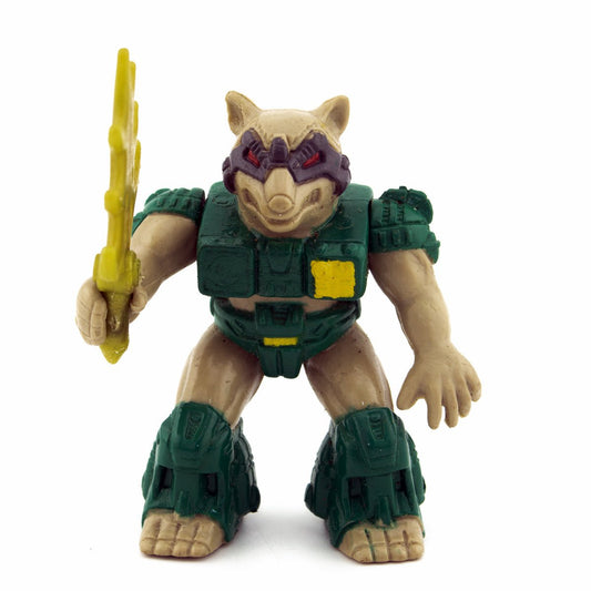 BATTLE BEASTS DRAGOON RACOON #39 WITH WEAPON HASBRO TAKARA 1987 VINTAGE (a) - DT Collectable Toys