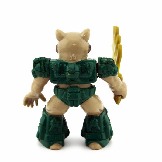 BATTLE BEASTS DRAGOON RACOON #39 WITH WEAPON HASBRO TAKARA 1987 VINTAGE (b) - DT Collectable Toys