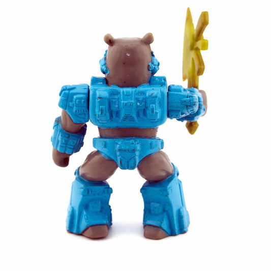 BATTLE BEASTS HUMONGOUS HIPPO #32 + WEAPON & RUB HASBRO TAKARA 1987 VINTAGE RARE - DT Collectable Toys