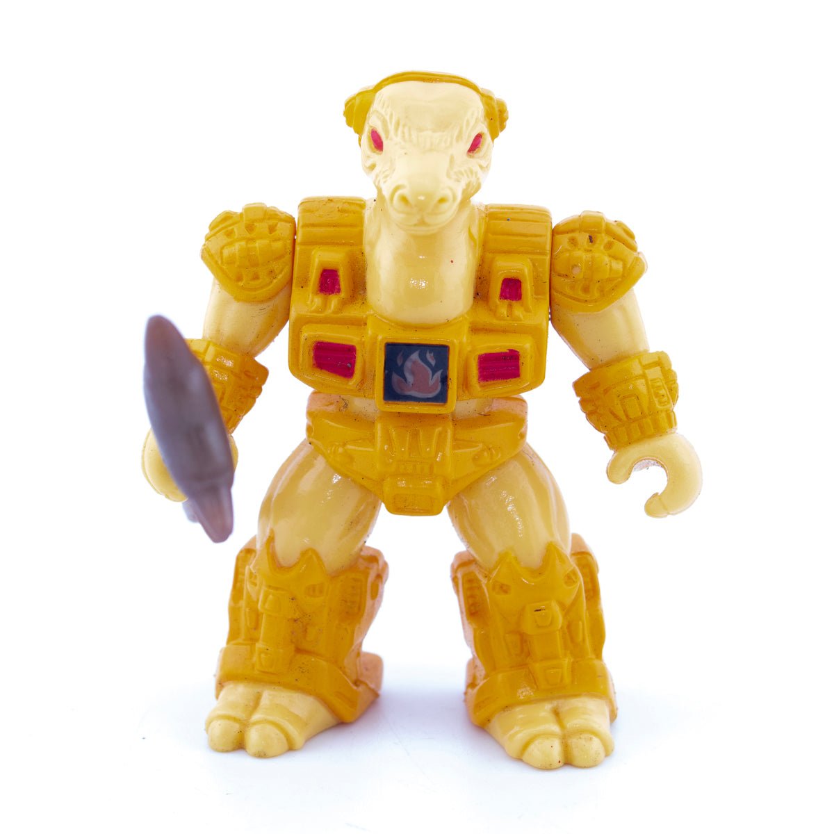 BATTLE BEASTS HUNCHBACK CAMEL 47 + WEAPON & RUB HASBRO TAKARA 1987 VINTAGE Picture 1