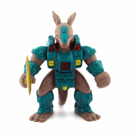 BATTLE BEASTS KICKBACK KANGAROO #35 + WEAPON & RUB HASBRO TAKARA 1987 VINTAGE - DT Collectable Toys
