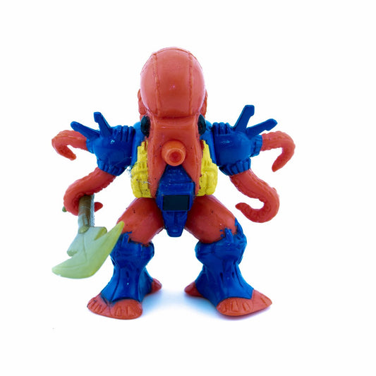 BATTLE BEASTS OCTILLION OCTOPUS #36 + WEAPON & RUB HASBRO TAKARA 1987 VINTAGE RARE - DT Collectable Toys