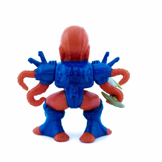 BATTLE BEASTS OCTILLION OCTOPUS #36 + WEAPON & RUB HASBRO TAKARA 1987 VINTAGE RARE - DT Collectable Toys