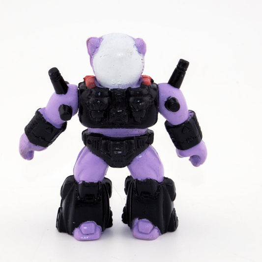 BATTLE BEASTS PEW - TRID SKUNK #52 + RUB HASBRO TAKARA 1987 VINTAGE - DT Collectable Toys