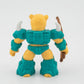 BATTLE BEASTS SABRE SWORD TIGER 49 + WEAPON & RUB HASBRO TAKARA 1987 VINTAGE Picture 3