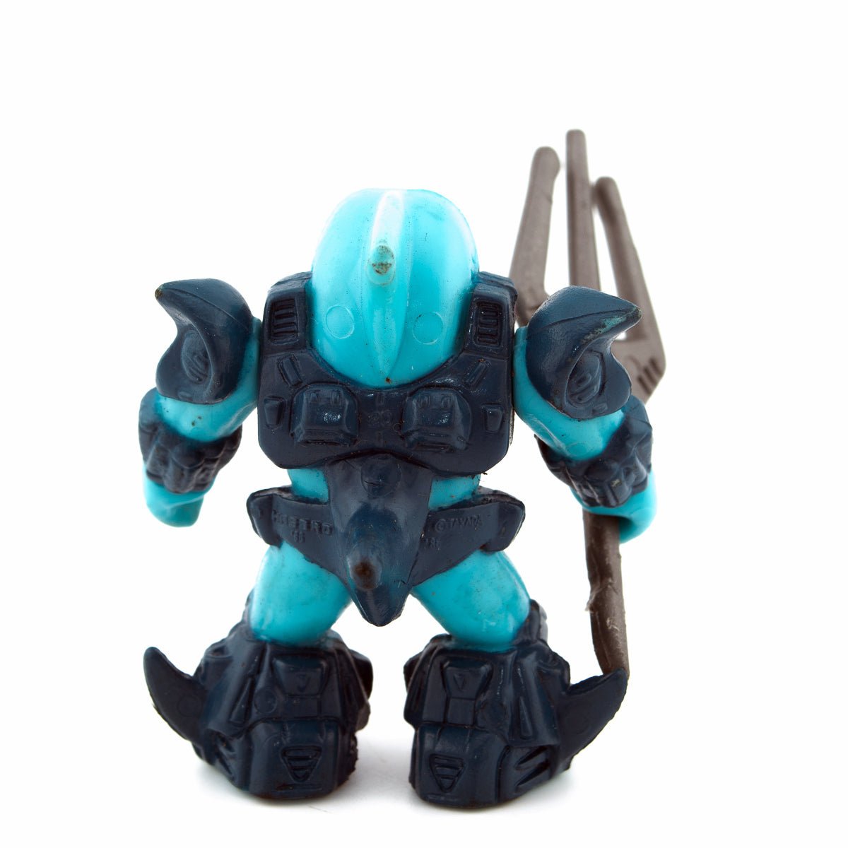 BATTLE BEASTS SAWTOOTH SHARK #20 WITH WEAPON & RUB HASBRO TAKARA 1987 VINTAGE RARE - DT Collectable Toys