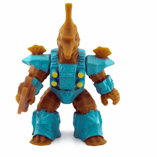 BATTLE BEASTS SLASHER SEAHORSE #45 + WEAPON HASBRO TAKARA 1987 VINTAGE - DT Collectable Toys