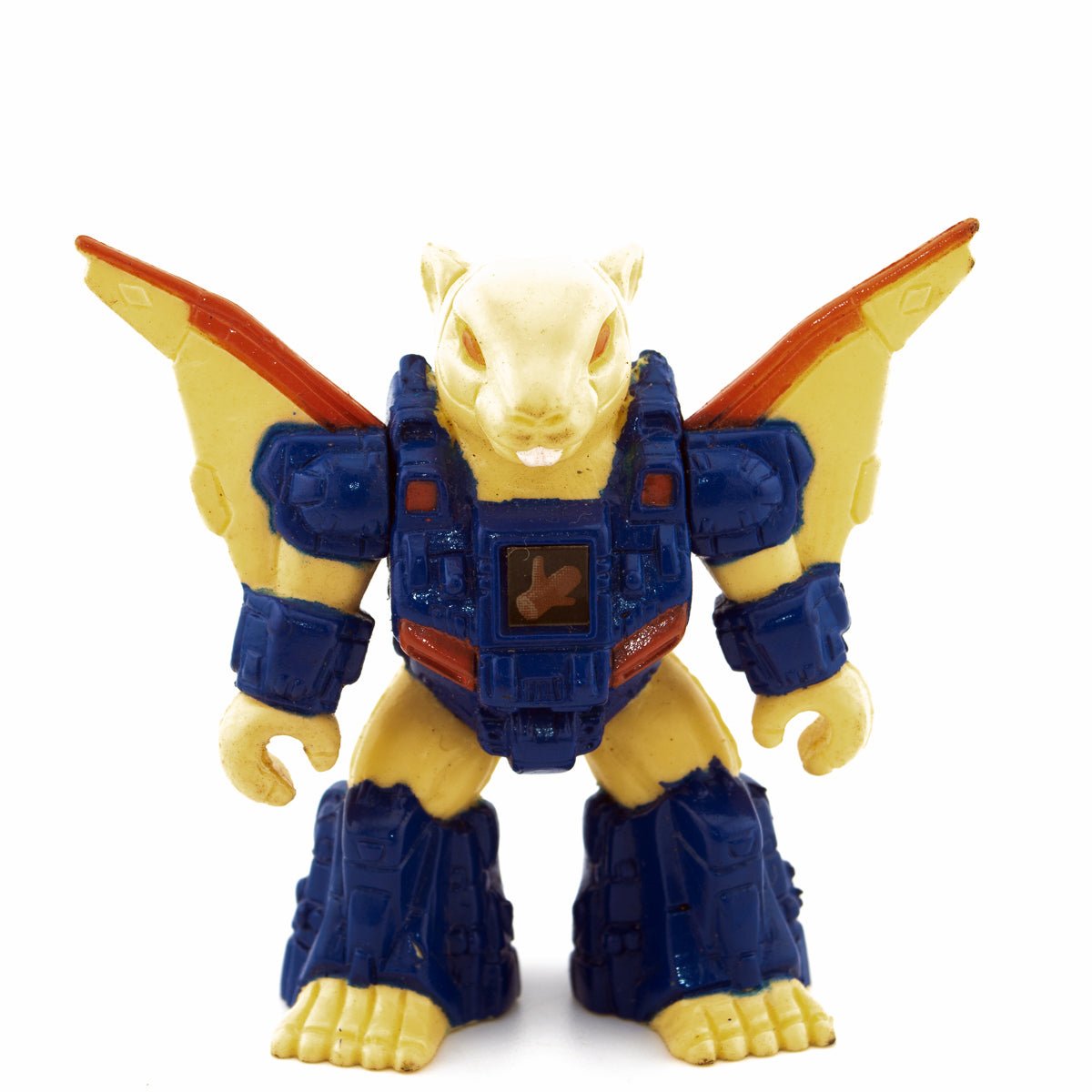BATTLE BEASTS SQUIRE SQUIRREL 49 + RUB HASBRO TAKARA 1987 VINTAGE Picture 1