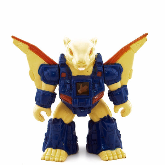 BATTLE BEASTS SQUIRE SQUIRREL #49 + RUB HASBRO TAKARA 1987 VINTAGE - DT Collectable Toys
