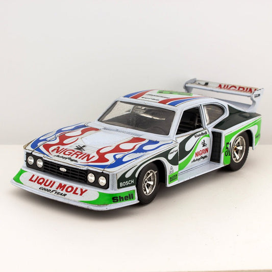 Bburago 0181 Ford Capri GR5 51 Nigrin, 1:24 Scale Diecast Racing Car Excellent
