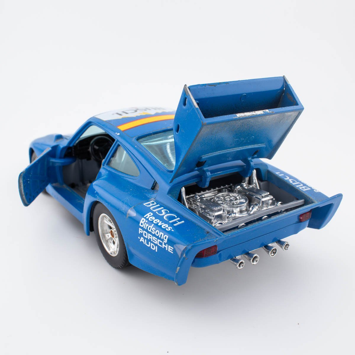 Bburago No.0184 1/25 Scale PORSCHE 935 TURBO Excellent Loose Diecast Model - DT Collectable Toys
