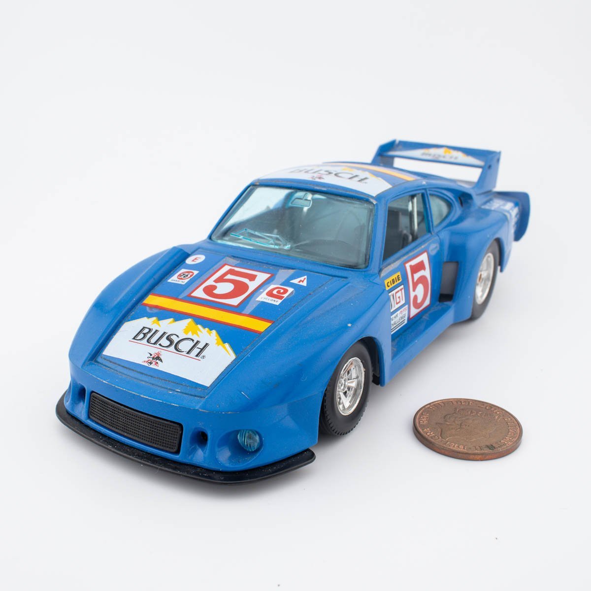 Bburago No.0184 1/25 Scale PORSCHE 935 TURBO Excellent Loose Diecast Model - DT Collectable Toys