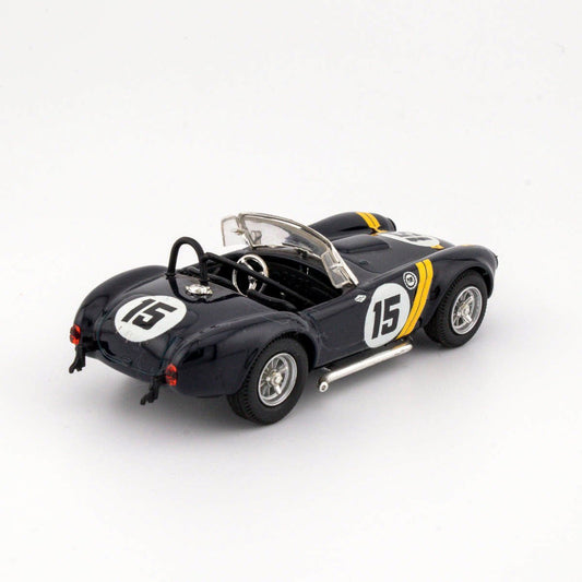Box Model 8414 1/43 Scale AC SHELBY COBRA SEBRING 1963 Excellent Loose Diecast - DT Collectable Toys