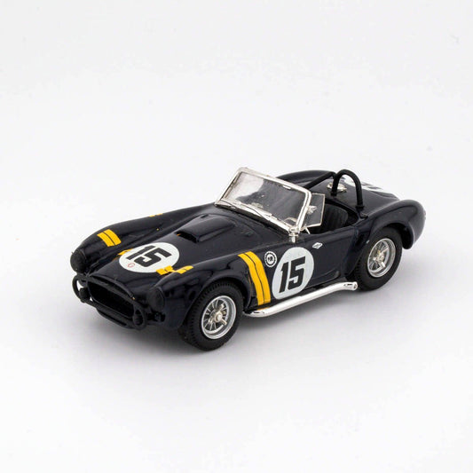 Box Model 8414 1/43 Scale AC SHELBY COBRA SEBRING 1963 Excellent Loose Diecast - DT Collectable Toys