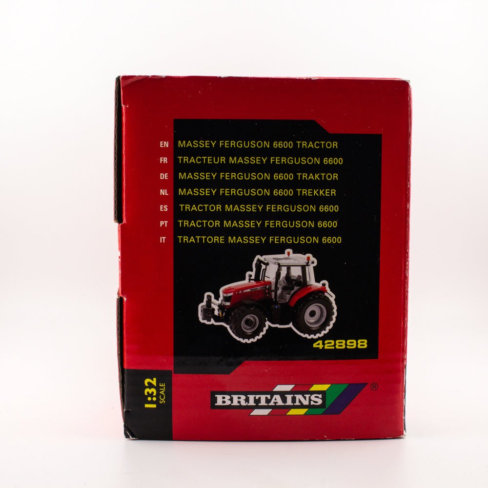 Britains 42898 Massey Ferguson 6600 Tractor, 1:32 Scale, Mint Condition & Boxed Picture 4
