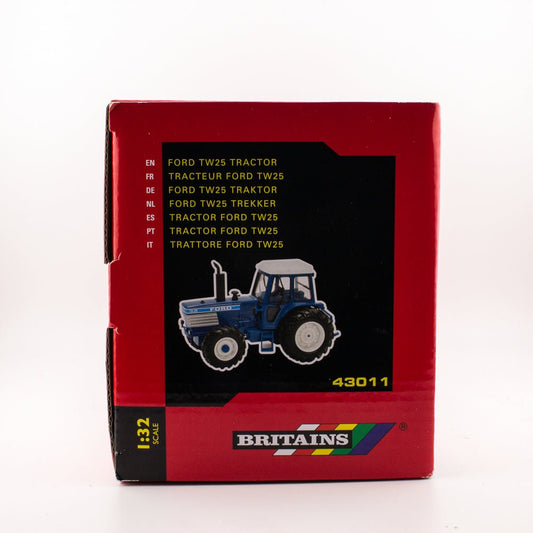 Britains 43011 FORD TW25 Tractor, 1:32 Scale, Farm Vehicle Mint Condition & Boxed