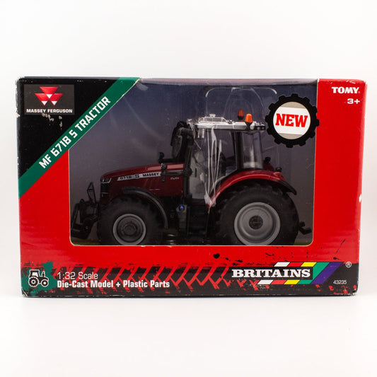Britains 43235 Massey Ferguson 6718 S Tractor 1:32 Diecast Farm Vehicle