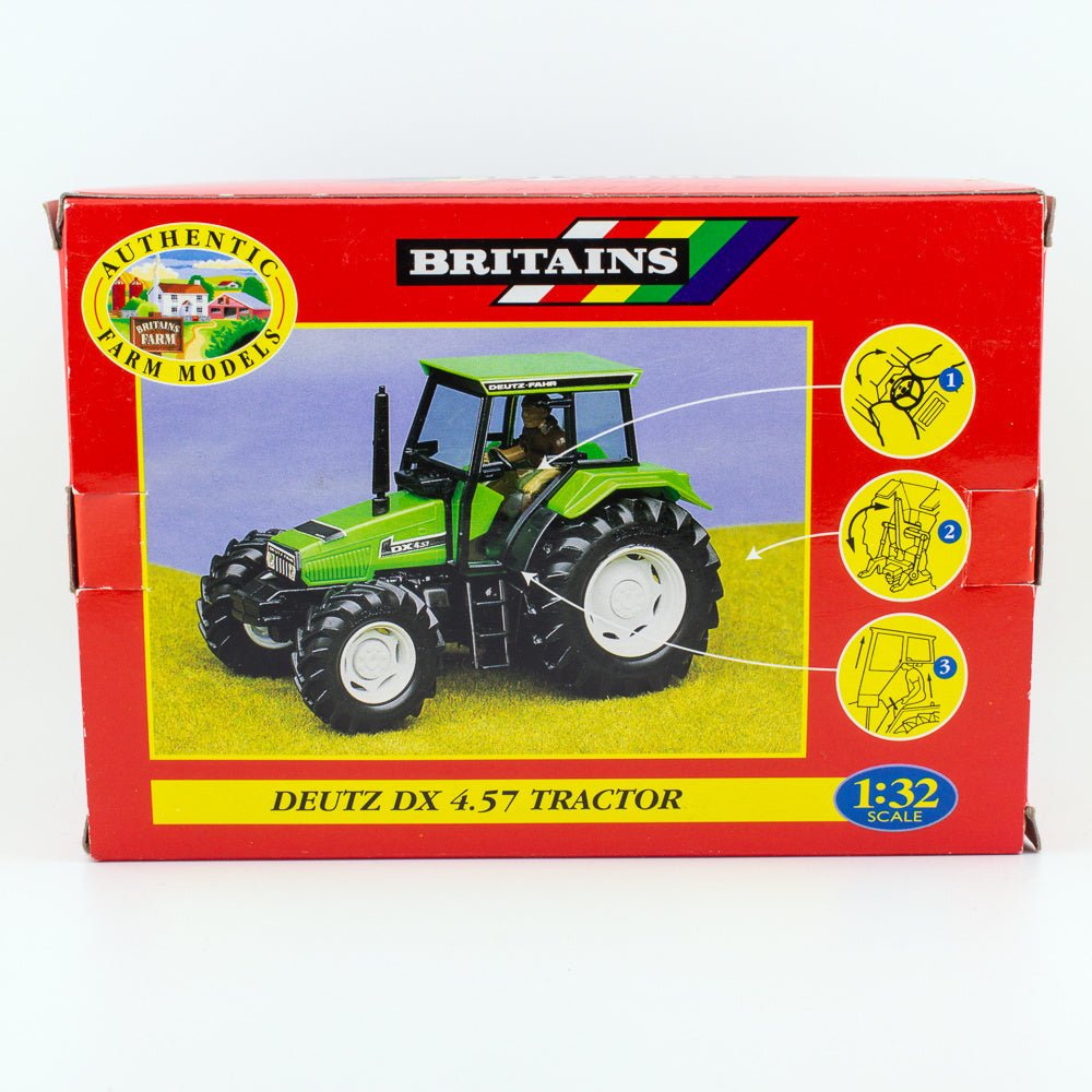 Britains 9496 Deutz DX 4.57 Tractor, 1:32 Scale, Farm Vehicle Mint & Boxed Picture 7