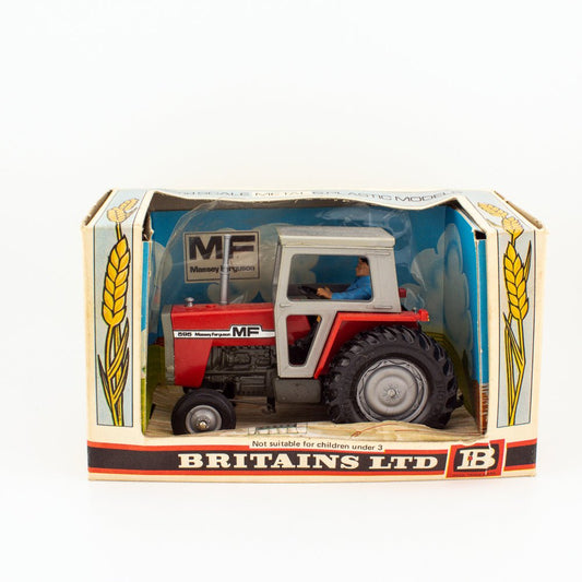 Britains 9522 Massey Ferguson 595 Tractor, 1:32 Scale, Farm Vehicle Mint & Boxed