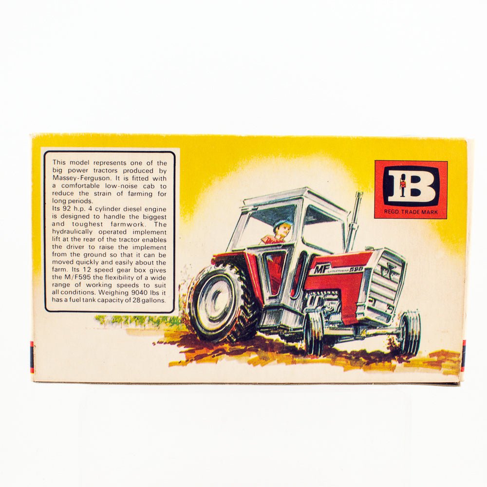 Britains 9522 Massey Ferguson 595 Tractor, 1:32 Scale, Farm Vehicle Mint & Boxed Picture 8
