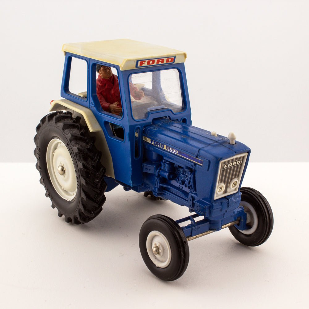 Britains 9524 Ford 6600, 1:32 Scale Tractor In Very Good Condition, Loose