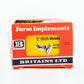 Britains 9535 Muledozer, Vintage 1:32 Scale Farm Implements, Mint & Boxed