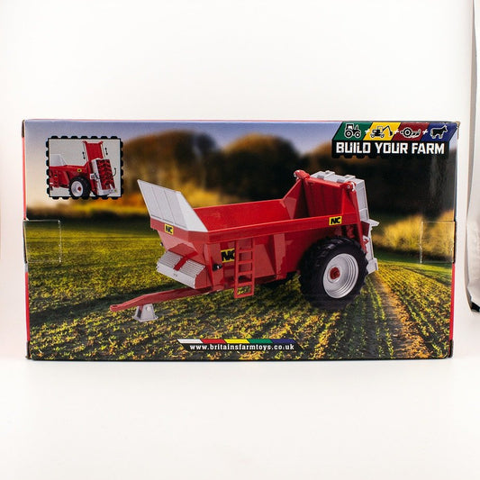 Britains CODE 3 43181A1 Rear Discharge Manure Spreader, 1:32 Scale Mint & Boxed