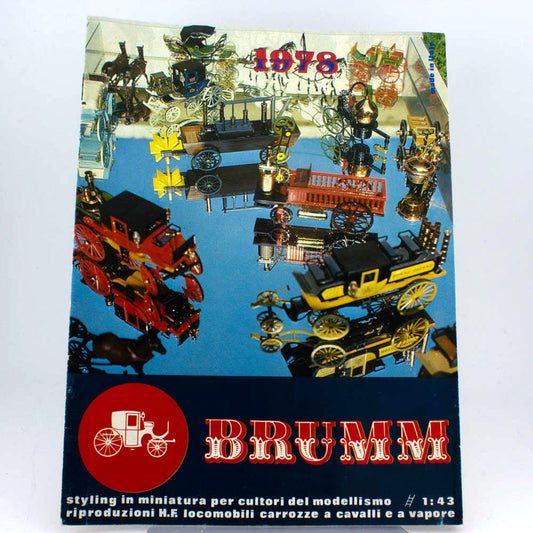 Brumm 1978 Italian Toy Catalogue Stamped by LESNEY PRODUCTS Co LTD. Very Rare
