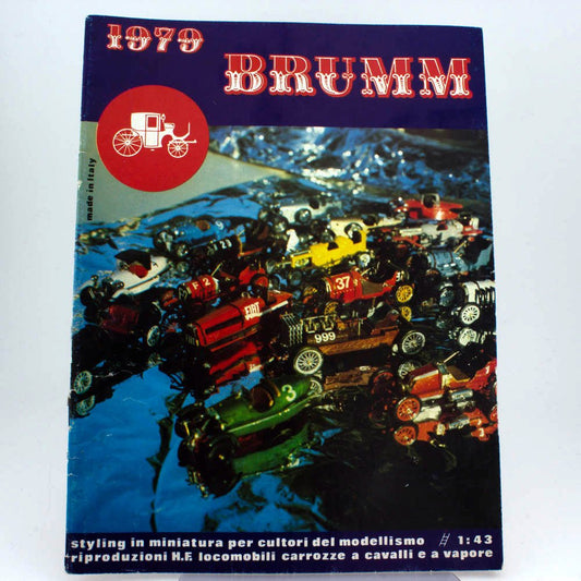 Brumm 1979 UK Toy Catalogue Near Mint Issued by UK Distributor, Modeltime