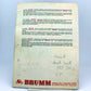 Brumm 1986 Toy Catalogue Multilingual in Good/Very Good Condition
