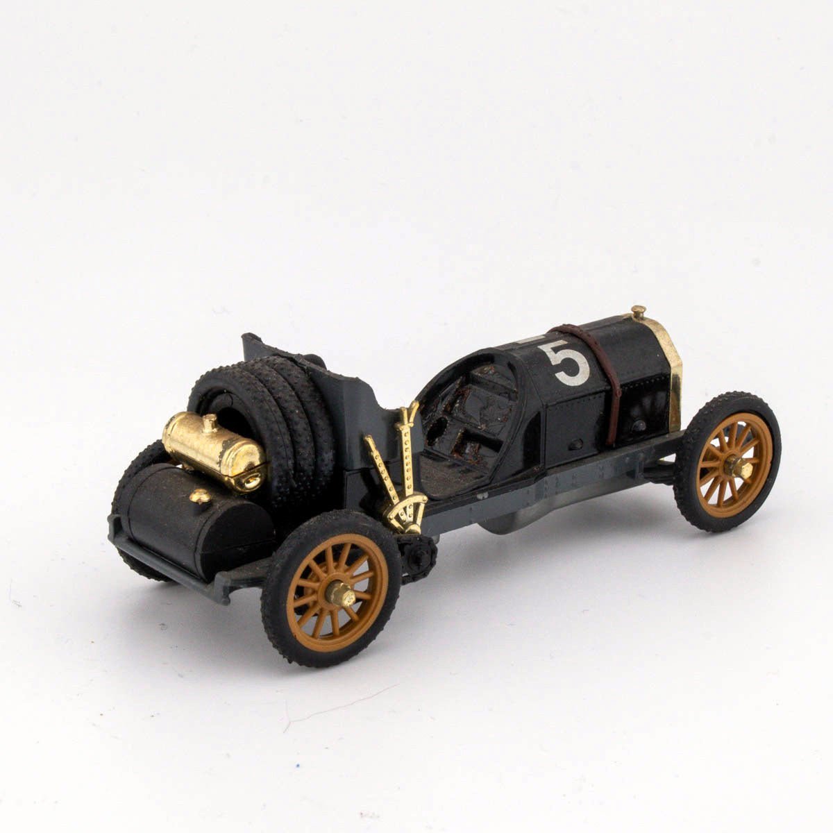 Brumm r10 1/43 Scale FIAT 110 HP 1905 Corsa Gordon Bennett Loose Diecast Model - DT Collectable Toys