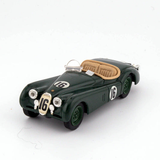 Brumm r104 1/43 Scale JAGUAR XK 120 LE MANS 1948 Excellent Loose Diecast Model - DT Collectable Toys