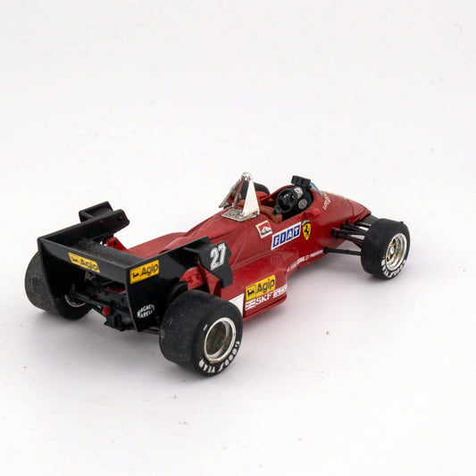 Brumm r142 1/43 Scale FERRARI 126 C4 Alboreto 1984 Exc. Formula 1 Diecast Model - DT Collectable Toys