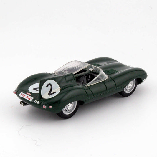 Brumm r150 1/43 Scale JAGUAR D TYPE 1954 - 1960 Excellent Loose Diecast Model - DT Collectable Toys