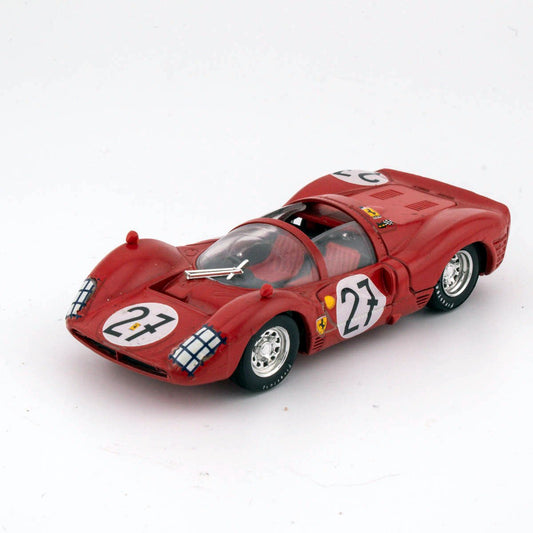 Brumm r158 1/43 Scale FERRARI 330 P3 1966 24hr Le Mans Excellent Diecast Model - DT Collectable Toys